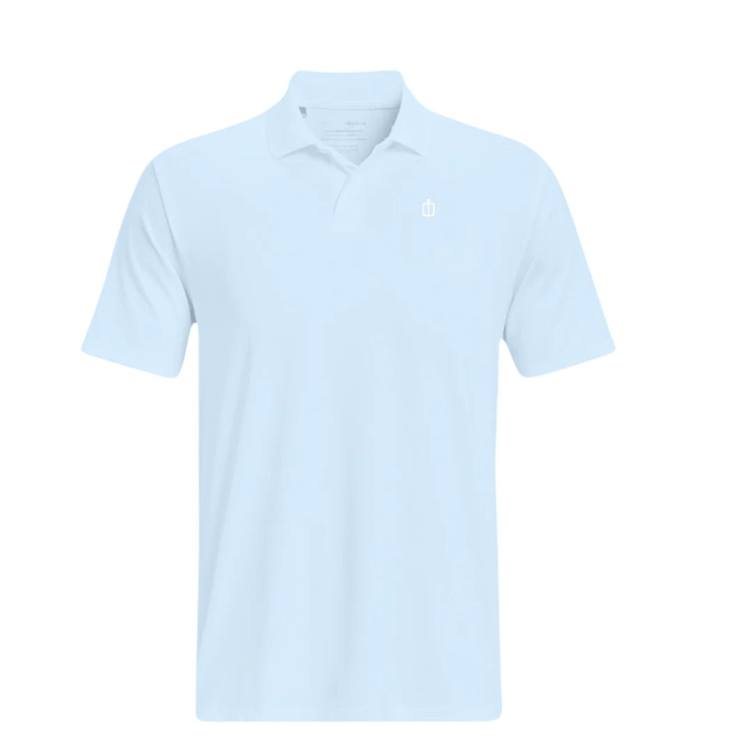 Sky Blue Polo Performance Golf Polo