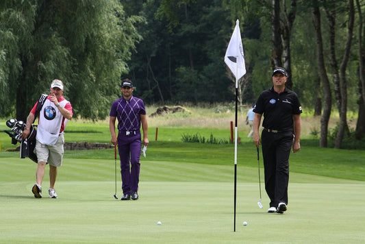 Golfers Playing Golf