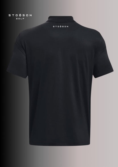 Black Performance Golf Polo